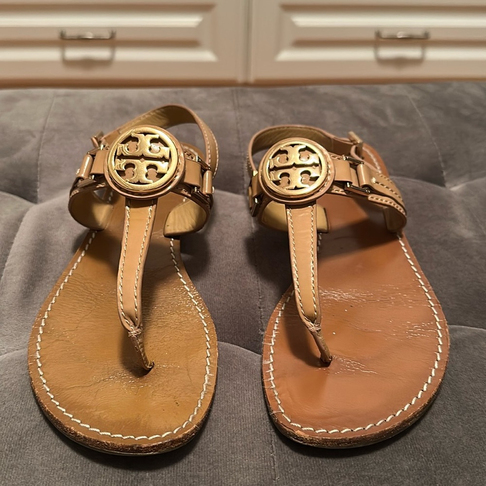 Gently worn size 7 Tory Burch sandals
